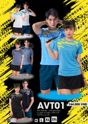 AVT01 - Áo Thể Thao Cầu Lông Couple