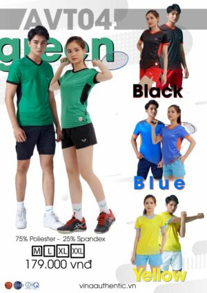 AVT04 - Áo Thể Thao Couple  Sự Hoàn Hảo Cho Bộ Đôi