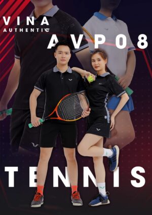 AVP08 - Áo Tennis Couple Trẻ Trung Năng Động