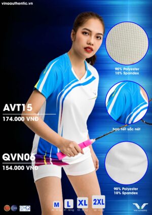AVT15 – Áo Cầu Lông Nữ