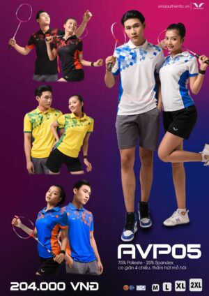AVP05 - Áo Cầu Lông Couple Nâng Tầm Chiến Đấu