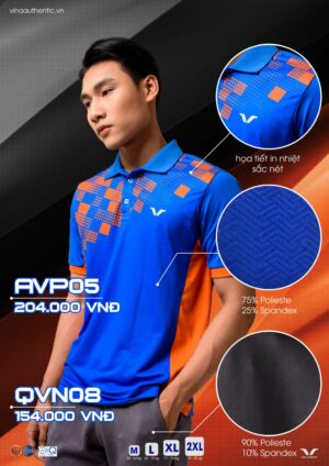 AVP05 – Áo Cầu Lông Nam Phong Cách Tối Giản