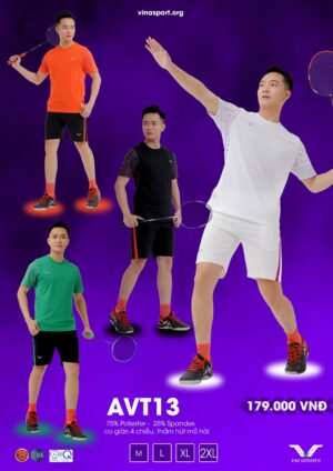 AVT13 – Áo Cầu Lông Nam Năng Động Vươn Xa