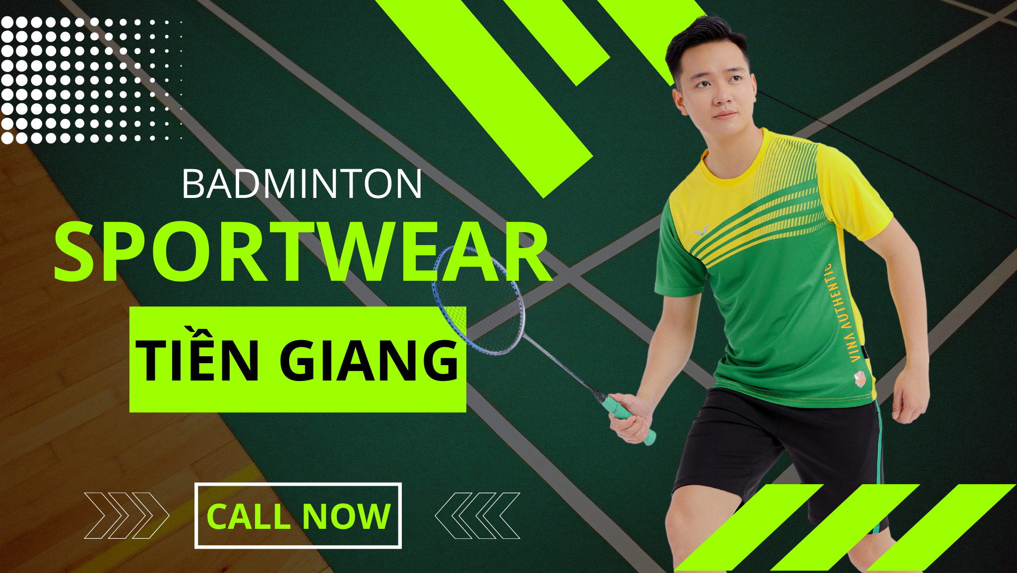 quần áo cầu lông tiền giang