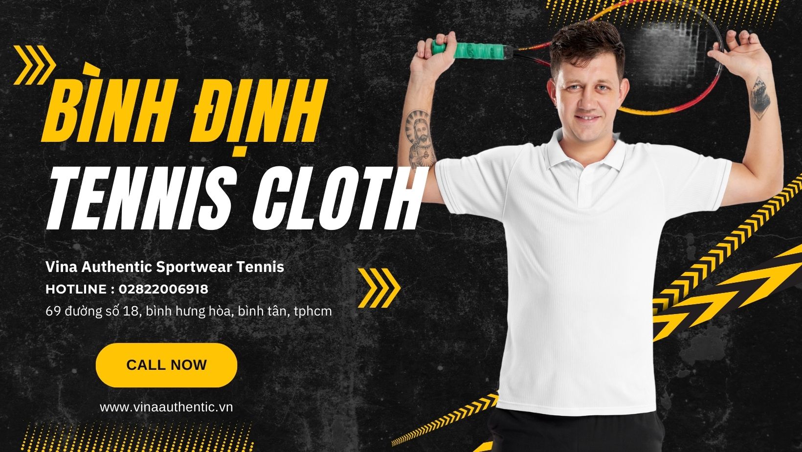 quần áo tennis bình định