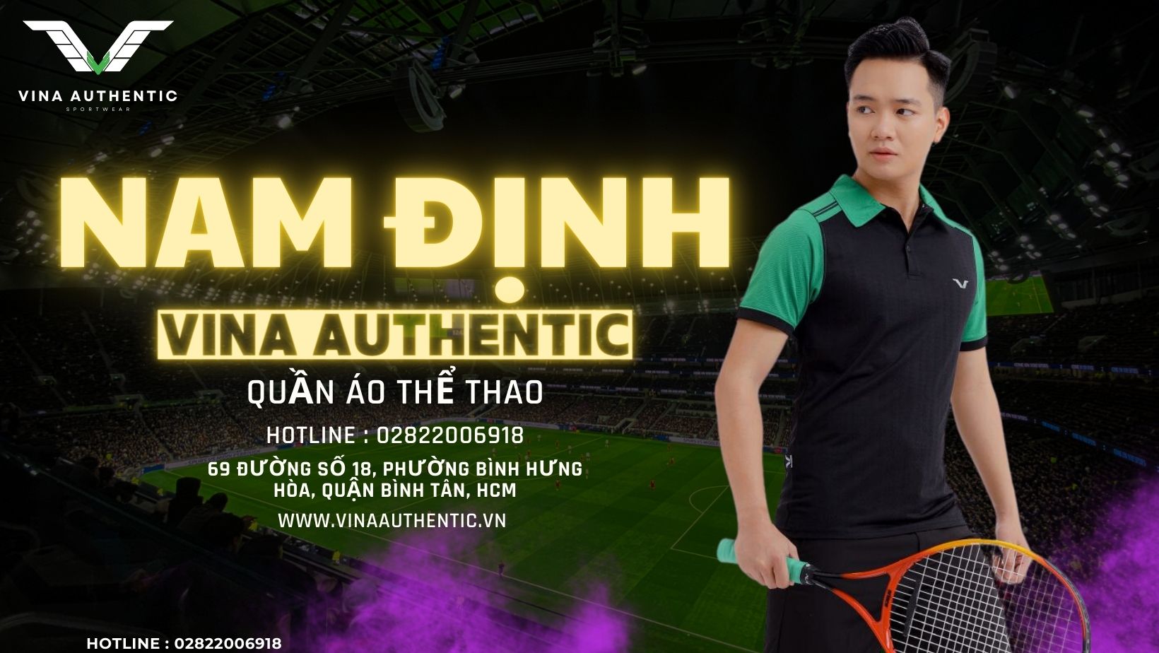 quần áo tennis nam định