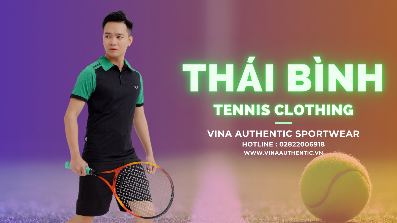 quần áo tennis thái bình
