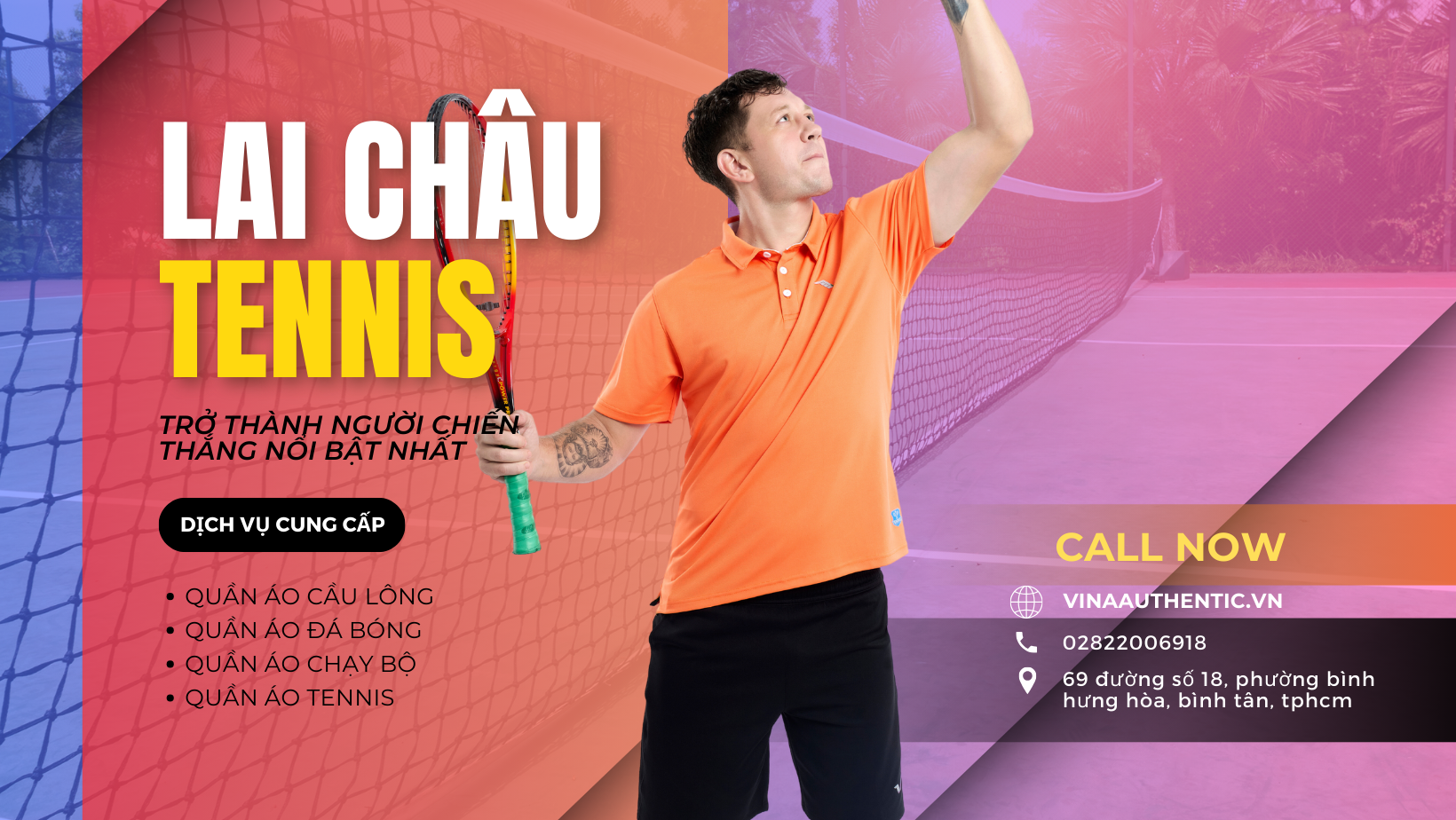 quần áo tennis lai châu