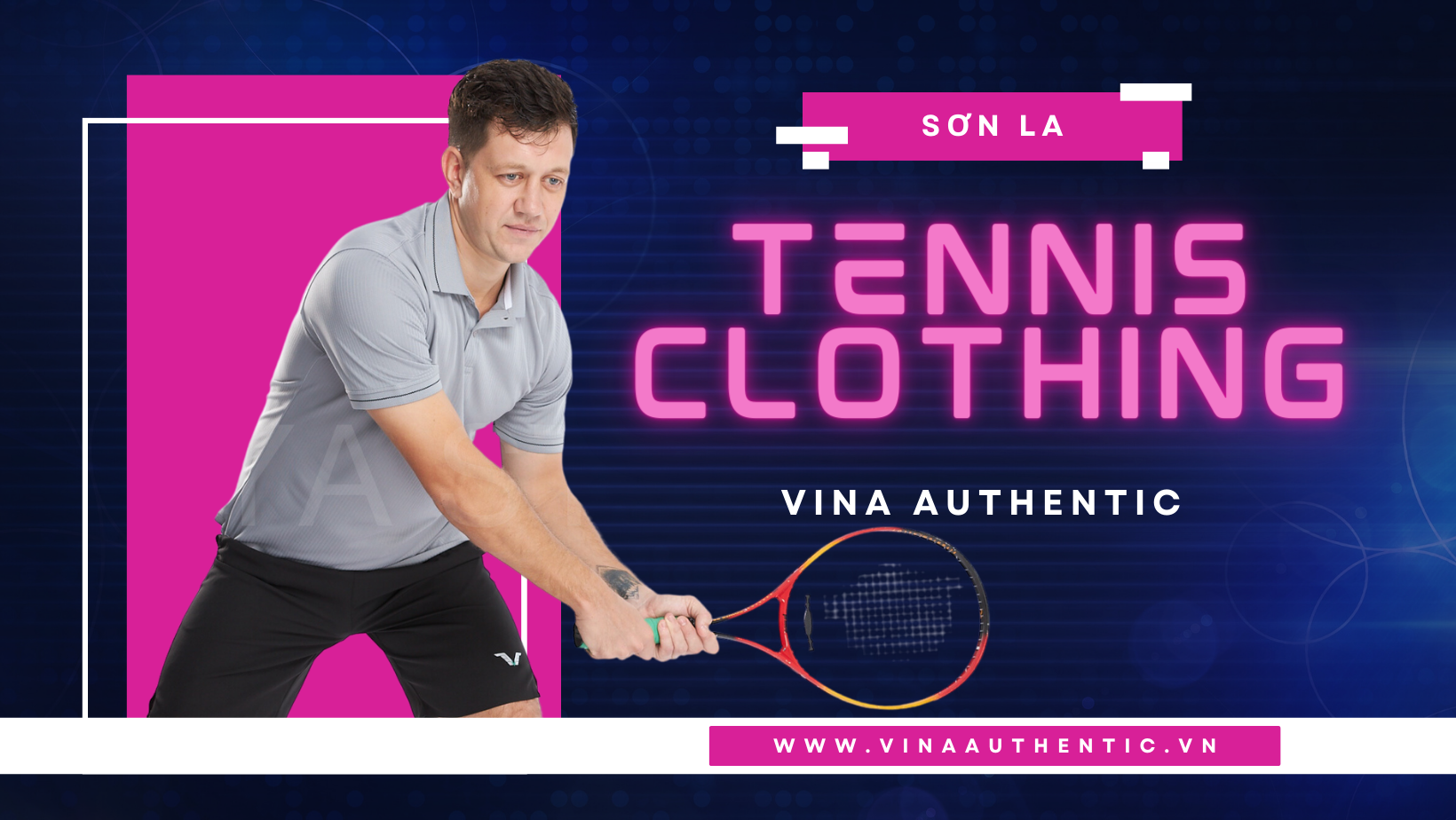 quần áo tennis sơn la