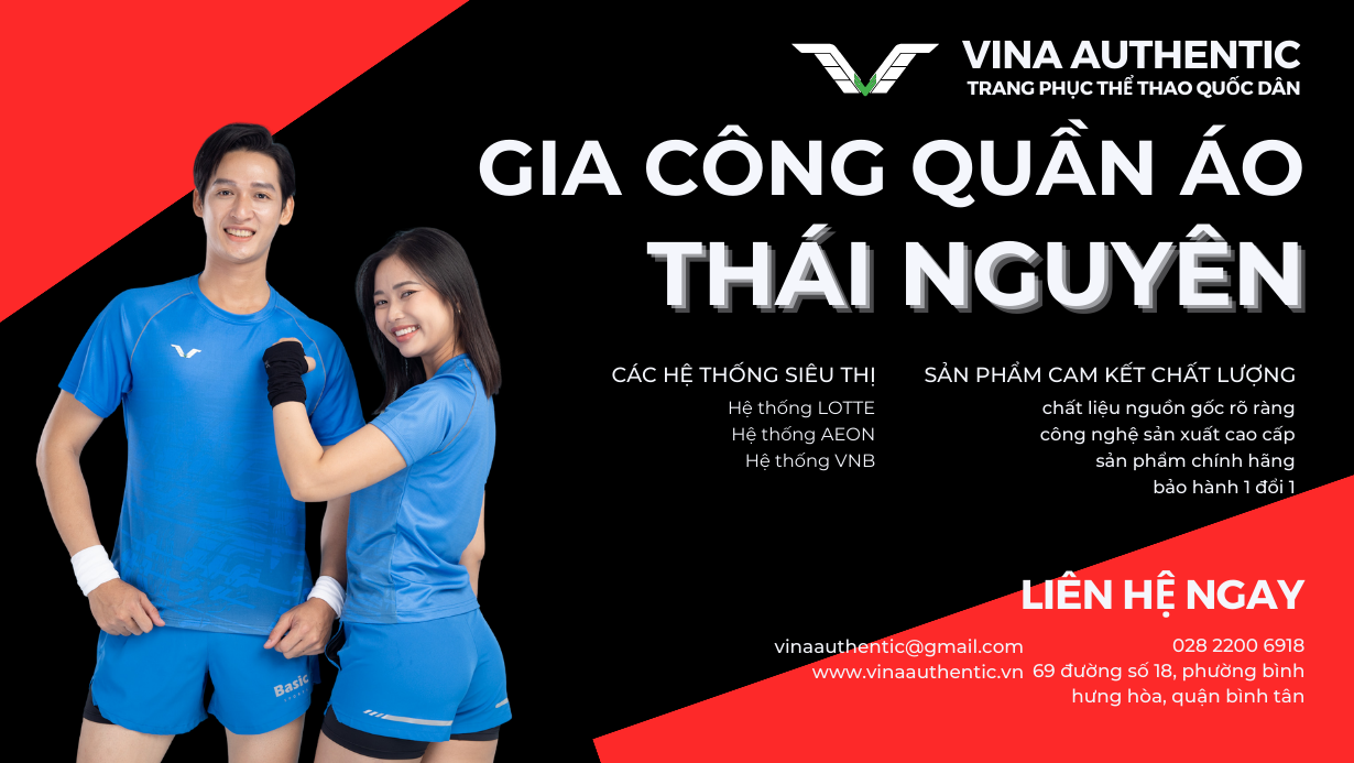 Gia công quần áo Thái Nguyên
