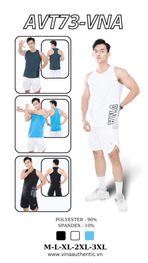 AVT73 - Áo Tank Top Nam Tập Gym – Phong Cách và Thoải Mái