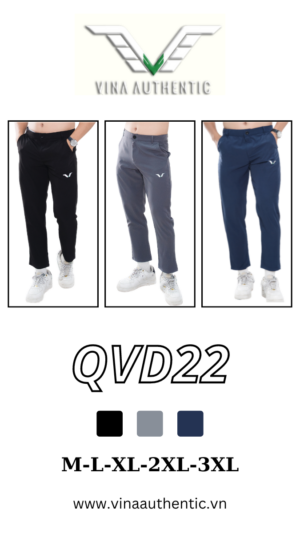 QVD22 – Quần Dài Nam: Sự Kết Hợp Hoàn Hảo Giữa Thoải Mái và Phong Cách