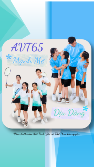 AVT65 - Áo Cầu Lông Dành Cho Gia Đình – Nơi Tình Yêu Và Thể Thao Hòa Quyện