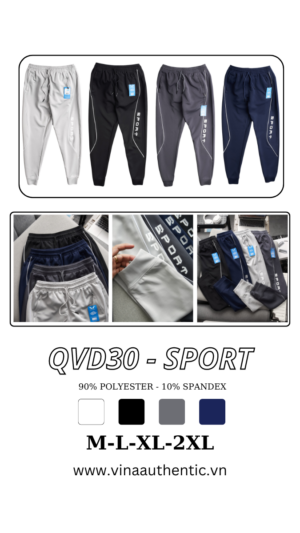 QVD30 – Quần Dài Nam: Sự Kết Hợp Tinh Tế Giữa Thoải Mái và Phong Cách