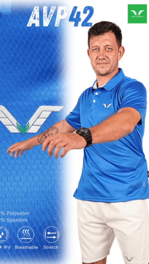 AVP42- Áo POLO Tennis Nam Siêu Thoáng Mát