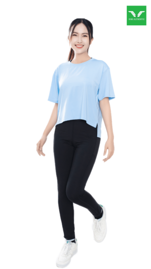 AVT72 Áo T-Shirt Nữ Lưới Lưng Vina Authentic, Mát Mẻ, Thời Thượng