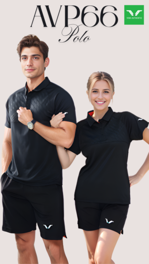 Áo Polo Unisex AVP66 – Thanh Lịch, Chất Liệu Cao Cấp, Mặc Đẹp Cho Cả Nam & Nữ