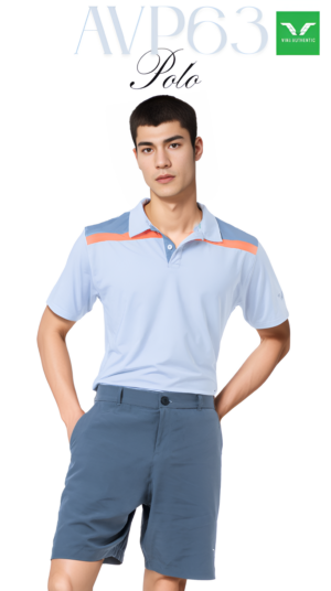 Áo Polo Nam AVP63 – Thiết Kế Gọn Gàng, Vải Mịn Mát, Phong Cách Lịch Sự Cho Nam Giới