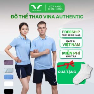 ÁO POLO NAM/NỮ CỔ BẺ - THƯƠNG HIỆU CHÍNH HÃNG VINA AUTHENTIC [MVP01]