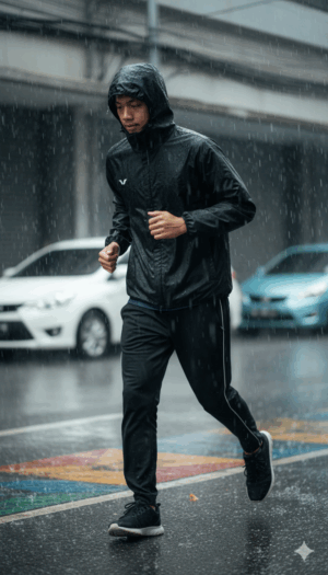 ÁO KHOÁC THỂ THAO 1 LỚP CHỐNG THẤM NƯỚC HOÀN TOÀN - CHÍNH HÃNG VINA AUTHENTIC - [MÃ: AKV99]