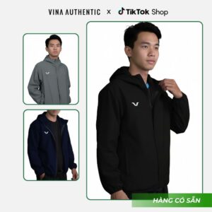 ÁO KHOÁC THỂ THAO 1 LỚP CHỐNG THẤM NƯỚC HOÀN TOÀN - CHÍNH HÃNG VINA AUTHENTIC - [MÃ: AKV99]
