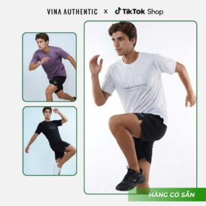 XẢ KHO 69K - Áo Thun Nam KM06 Chính Hãng Vina Authentic Thời Trang,Thoáng Mát, Năng Động, Thể Thao