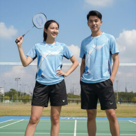 Áo Thun Nam/ Nữ Chạy Bộ, Cầu Lông, tennis, Mặc Nhà Vina Authentic AVT85 Mùa Hè Phong Cách Cao Cấp