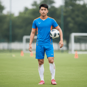 SVT22 - Set đồ thể thao trên sân cỏ năng động thoải mái