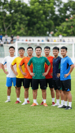 SVT23 - Set bóng đá họa tiết cá tính năng động